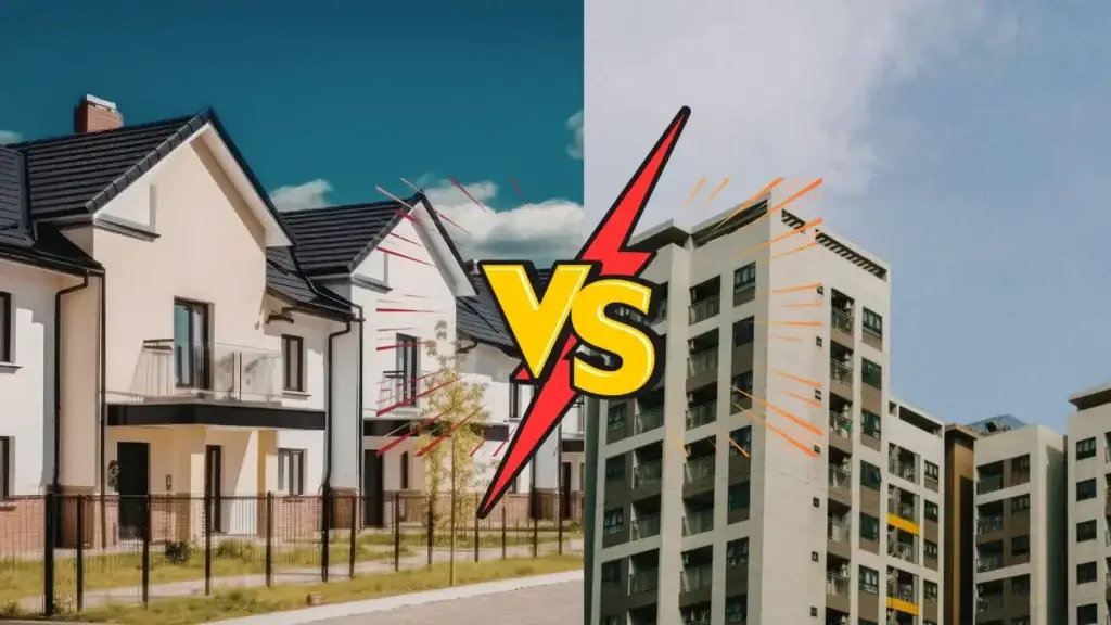 Commercial vs Residential Property in Noida , Delhi NCR property investment chart