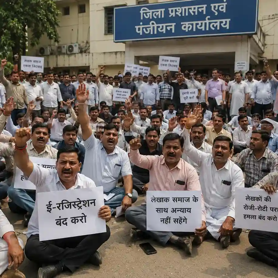 UP e-registration property, hands Strike