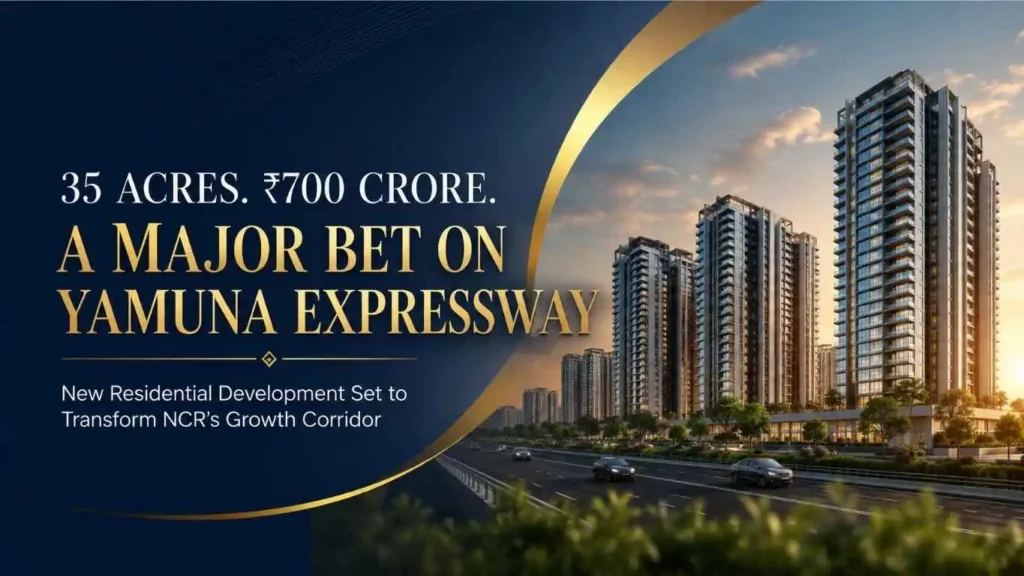 Gaurs Group Yamuna Expressway, Buildings, real estate, banner, flates, investors divine