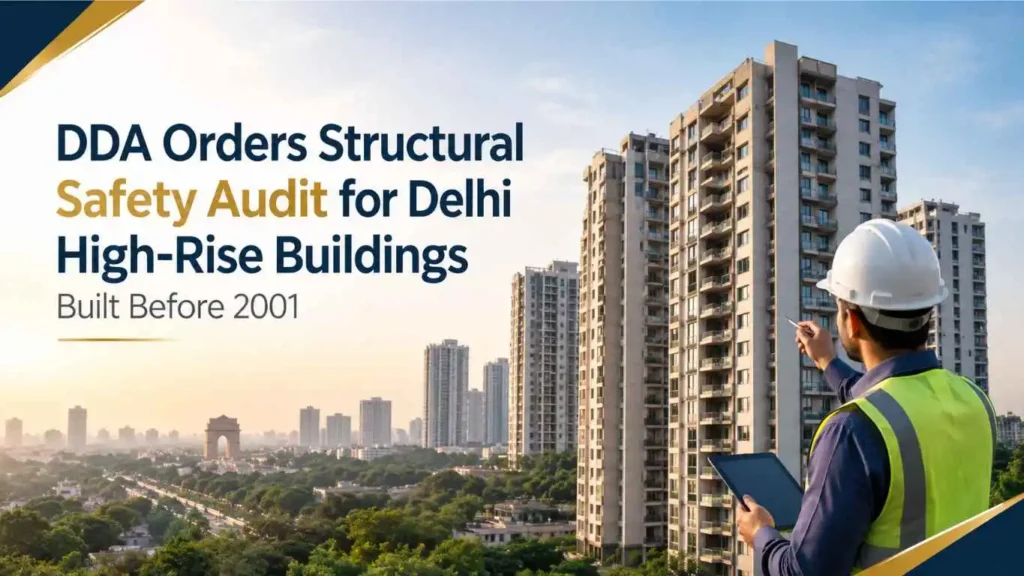 DDA structural safety audit, investors divine, building, real estate,